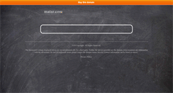 Desktop Screenshot of matar.com